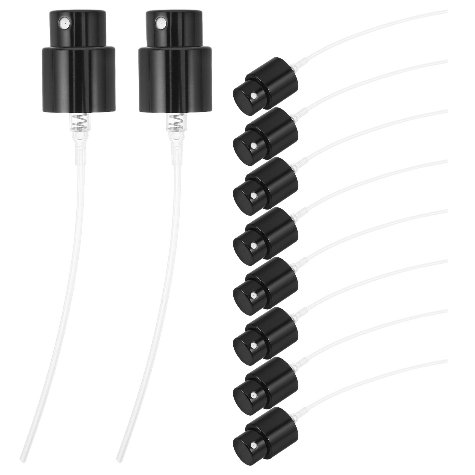 Perfume Fine Fragrance - 10Pcs Perfume Spray Nozzle Black 15Mm