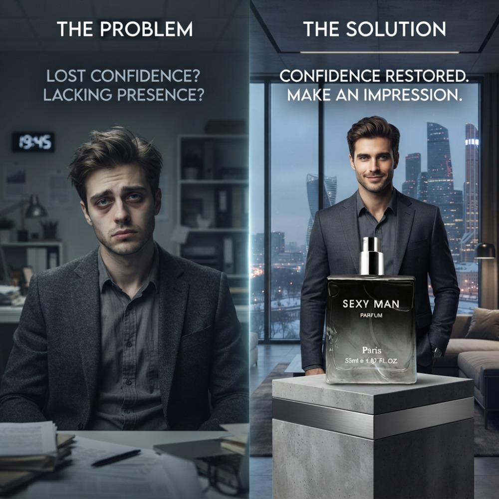 55ML Sexy Man Perfume Long-las - Unique Perfume Fragrance ulasan dan harga