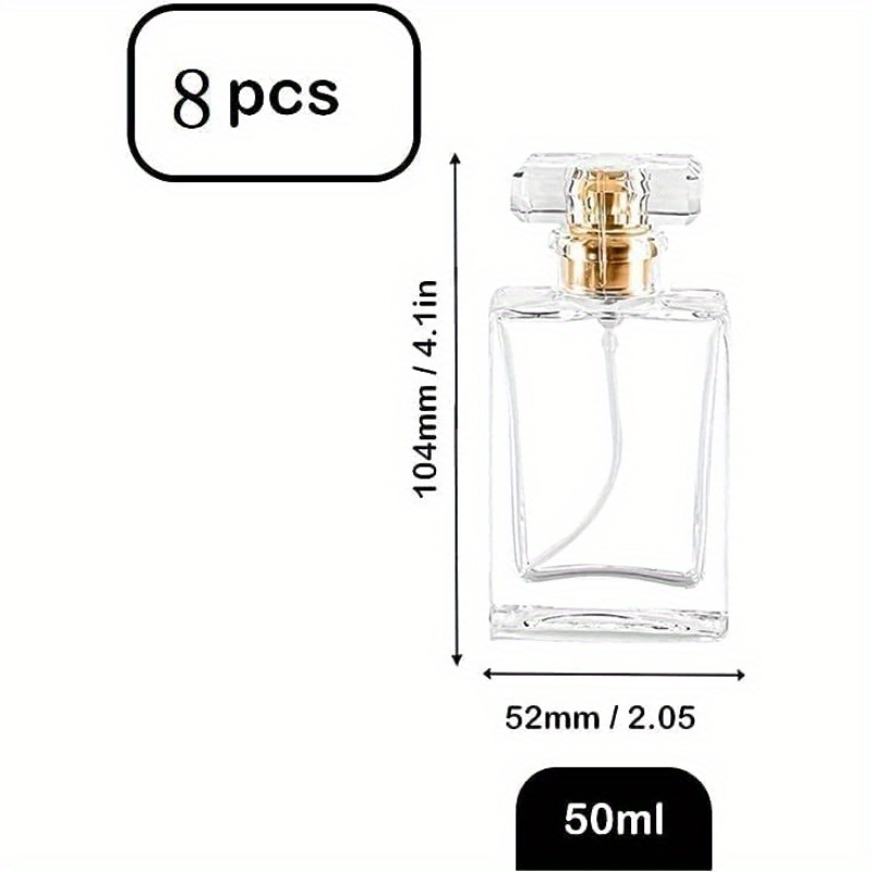 8pcs 30ml Glass Perfume Bottle - Perfume Fragrance World Qahwa ulasan dan harga