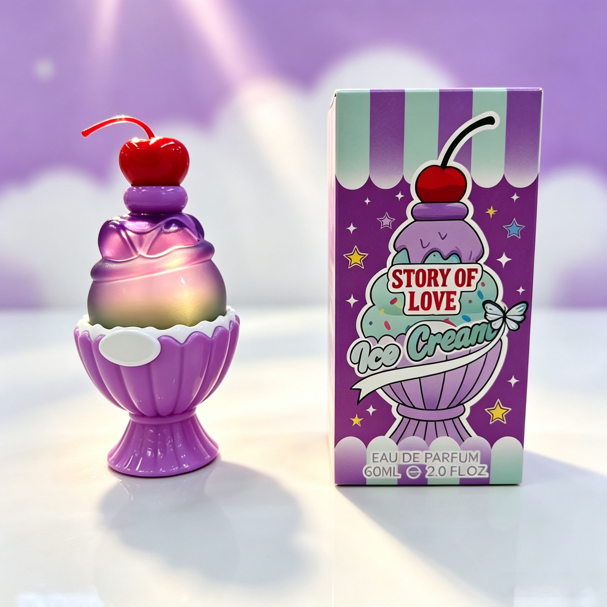 Cute Ice Cream Shaped Eau De P - Perfume Fine Fragrance ulasan dan harga