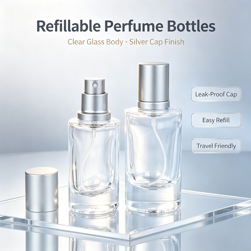 20/30/50ml Empty Glass Perfume - Perfume Fragrance World Qahwa ulasan dan harga