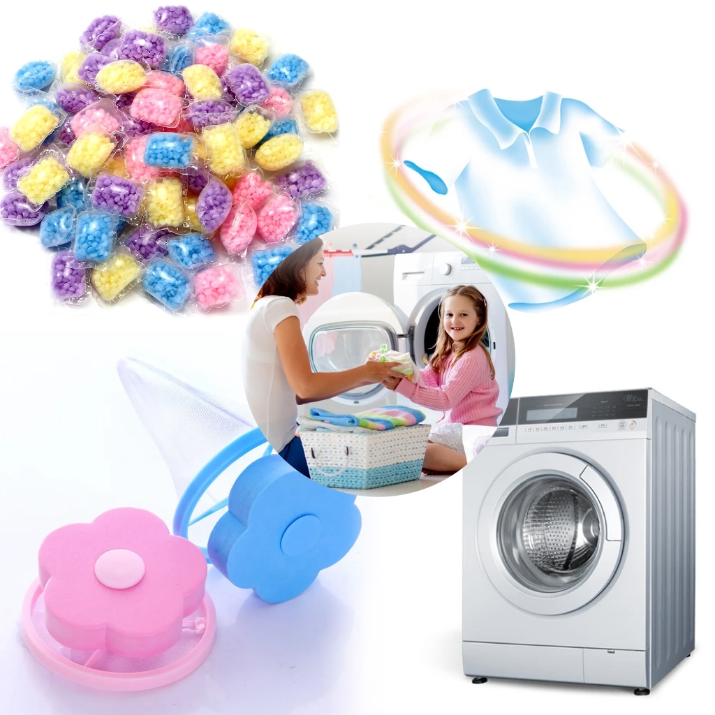 100Pcs Laundry Beads Detergent - Perfume Fragrance Laundry Detergent ulasan dan harga
