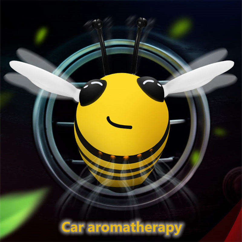 New Cute Bee Car Air Freshener - Perfume Fragrance Time ulasan dan harga