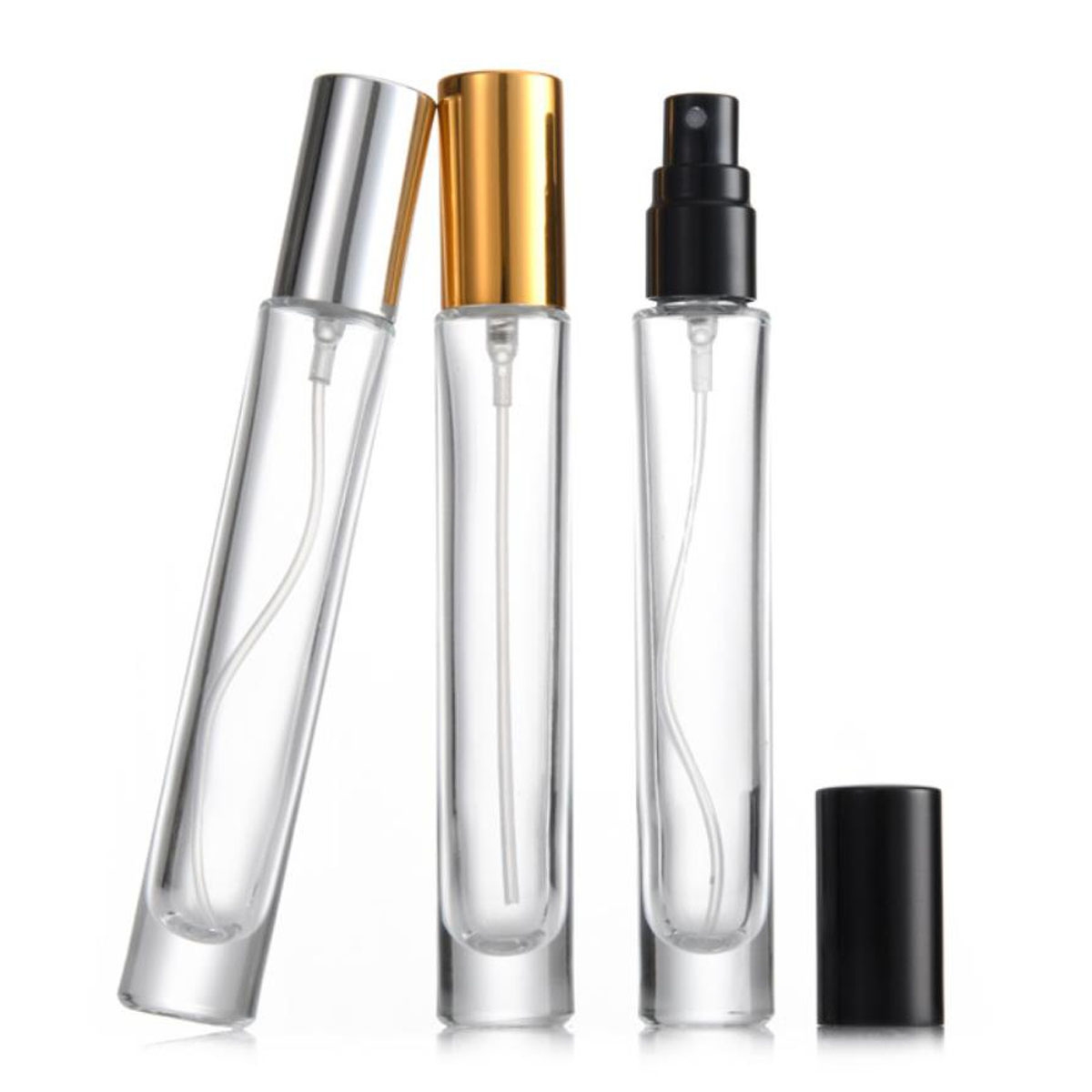 3X 10X 10ML Clear Round Thick  - Perfume Fragrance Difference ulasan dan harga