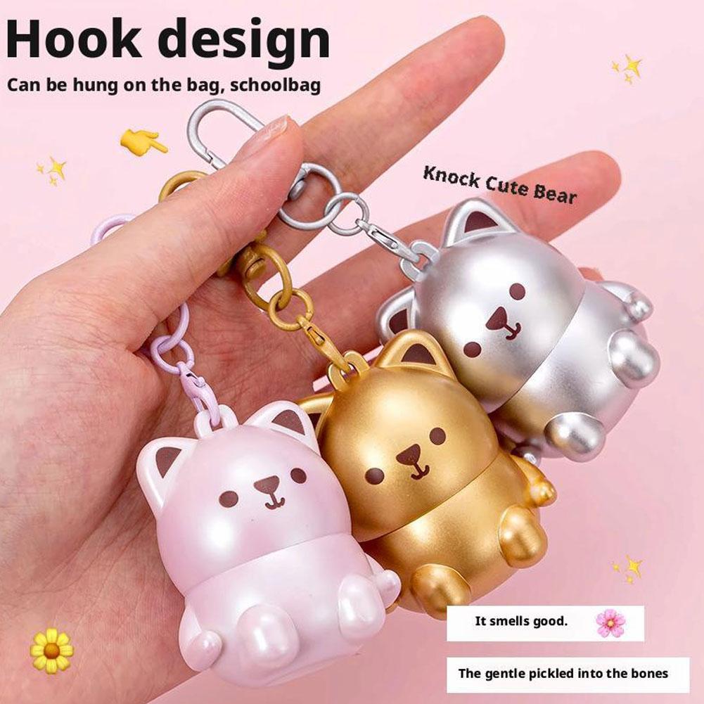 Cute Bear Shape Solid Perfume  - Perfume Fragrance Stick ulasan dan harga